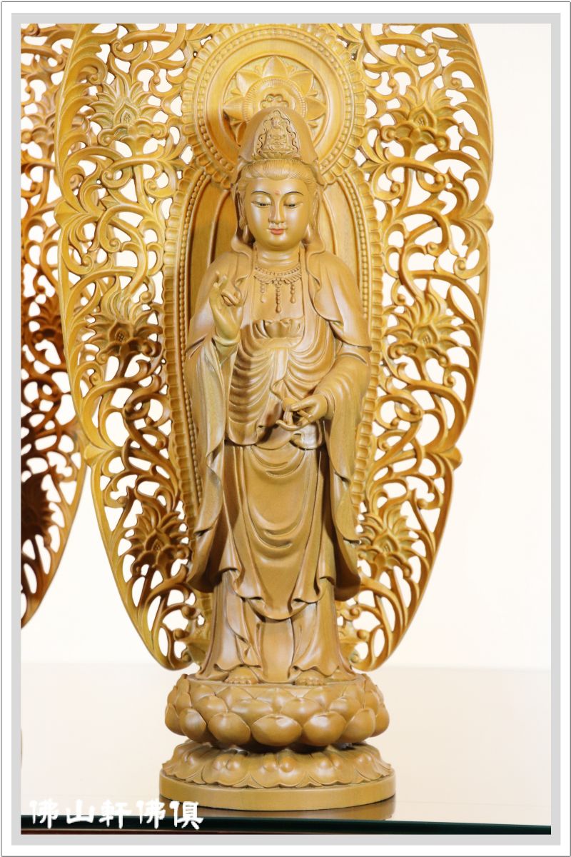 馬頭観音菩薩 １４．３ｃｍ 金鍍金仕上 合金製 ［ペット供養仏］仏像